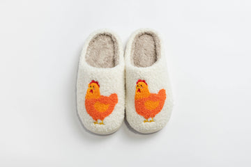 American Farm Company American Farm Company - AFC Fuzzy Chicken Slippers- Adult
